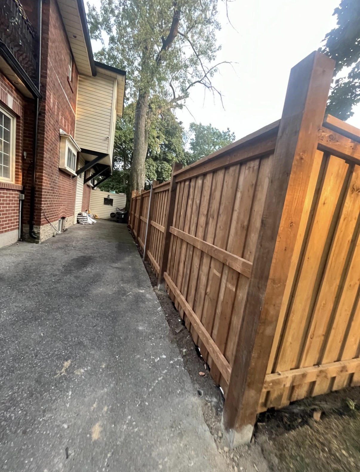 Completed Fences project