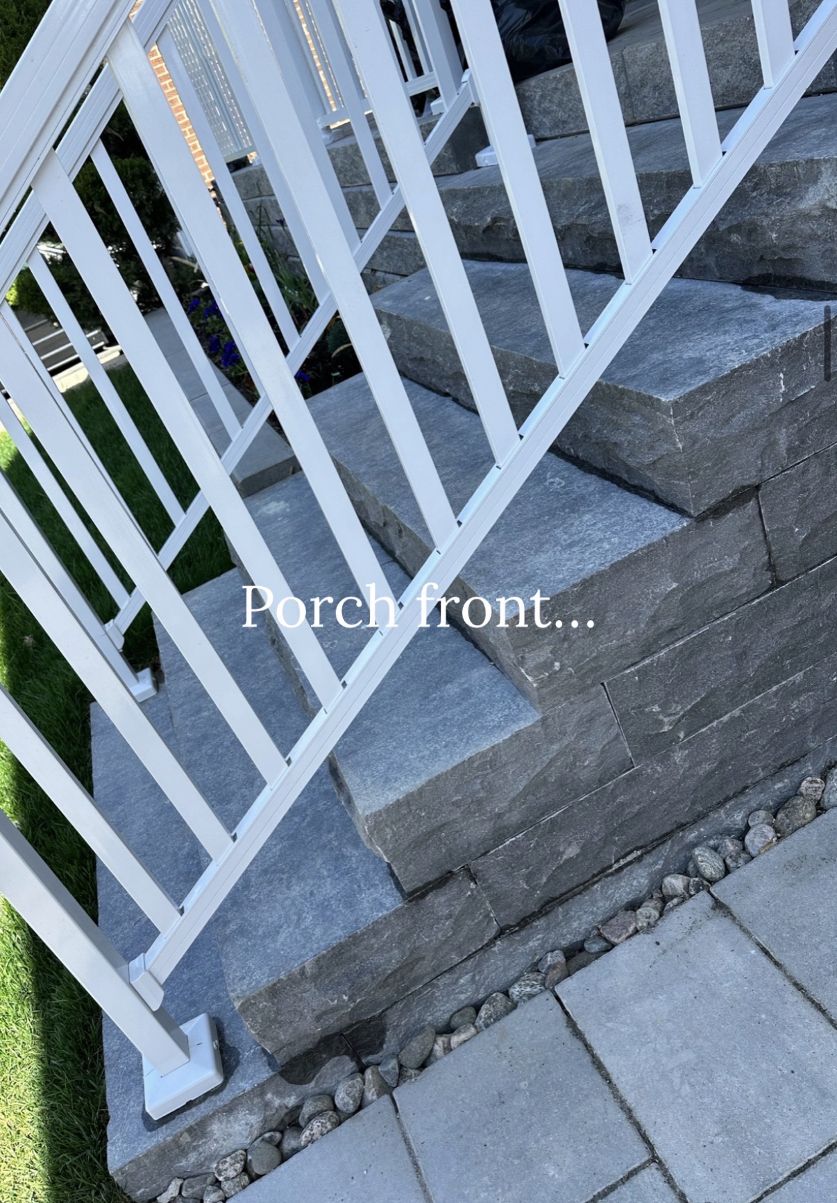 Front steps